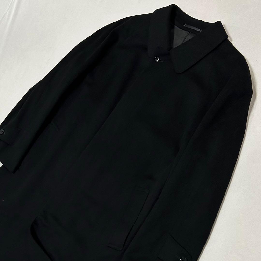 90s イギリス製 カシミヤ100% ラグラン バルマカーンコート ステンカラー