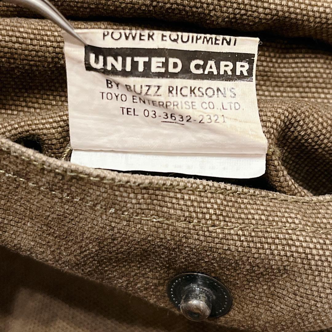 UNITED CARR バズリクソンズ ダック地 A-2 TALON ZIP