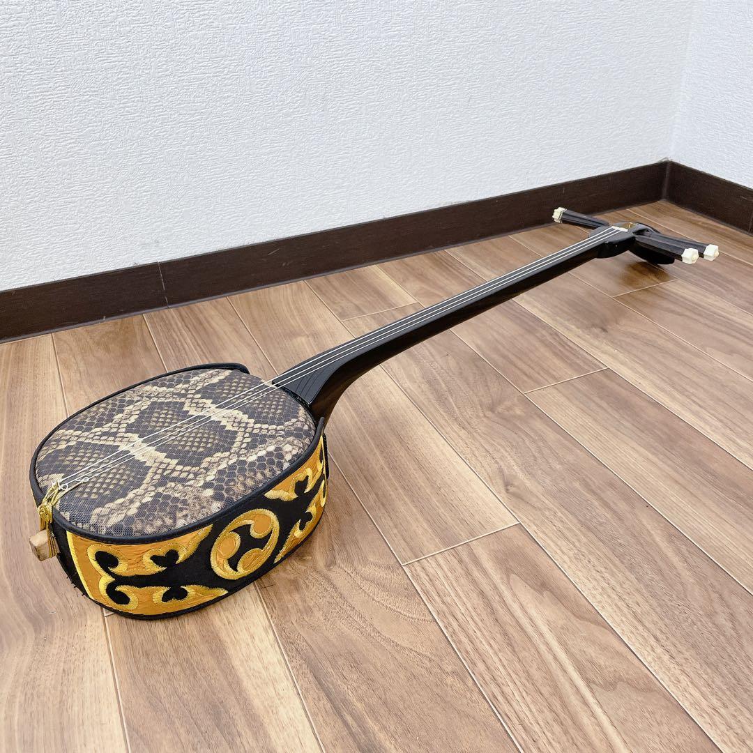 沖縄民謡 三線 撥 セット 沖縄 民謡　人工皮