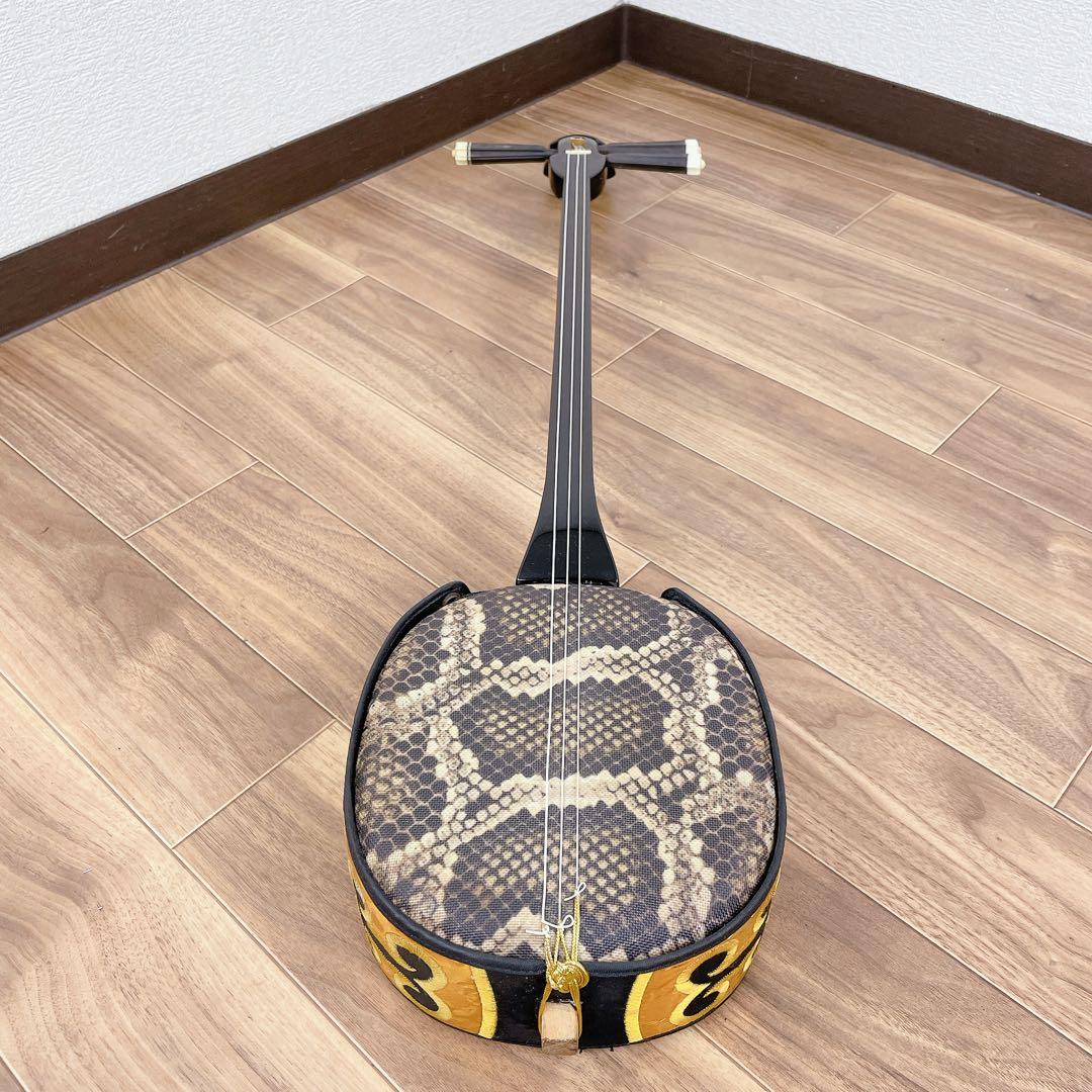 沖縄民謡 三線 撥 セット 沖縄 民謡　人工皮