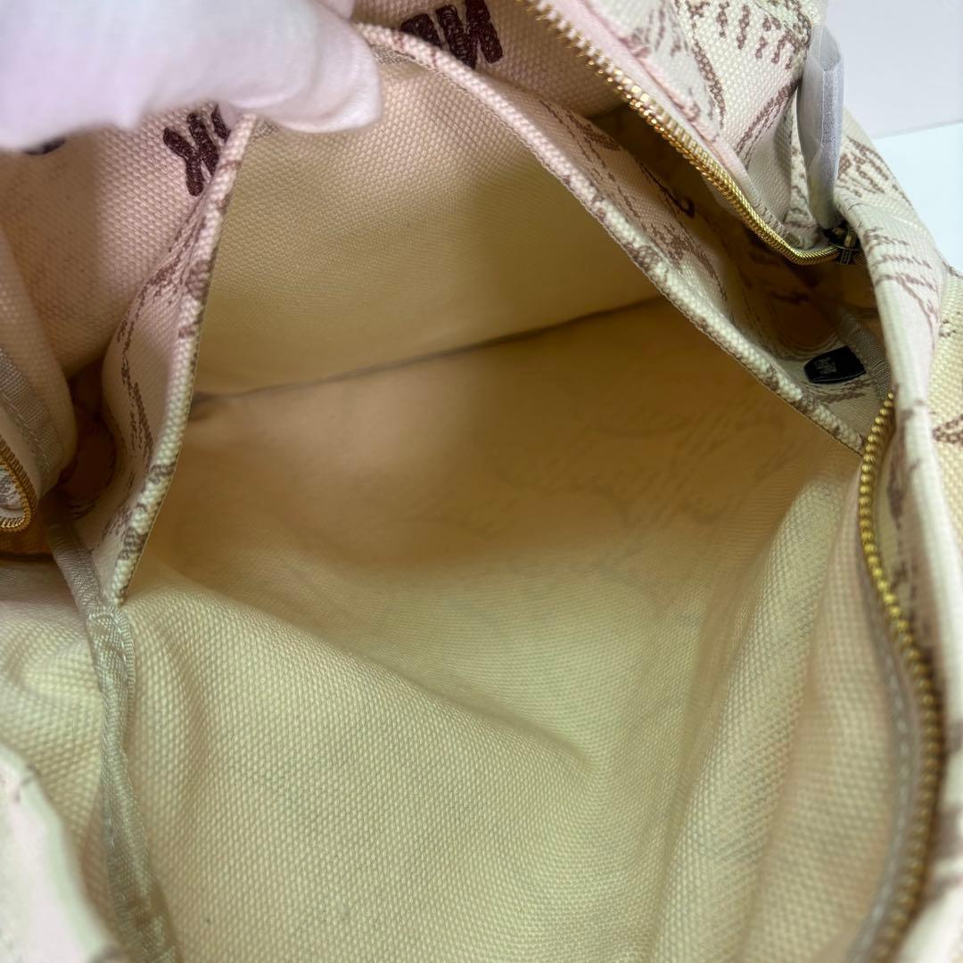 【COACH】 タグ有り カーゴ バックパック アイボリー デニム