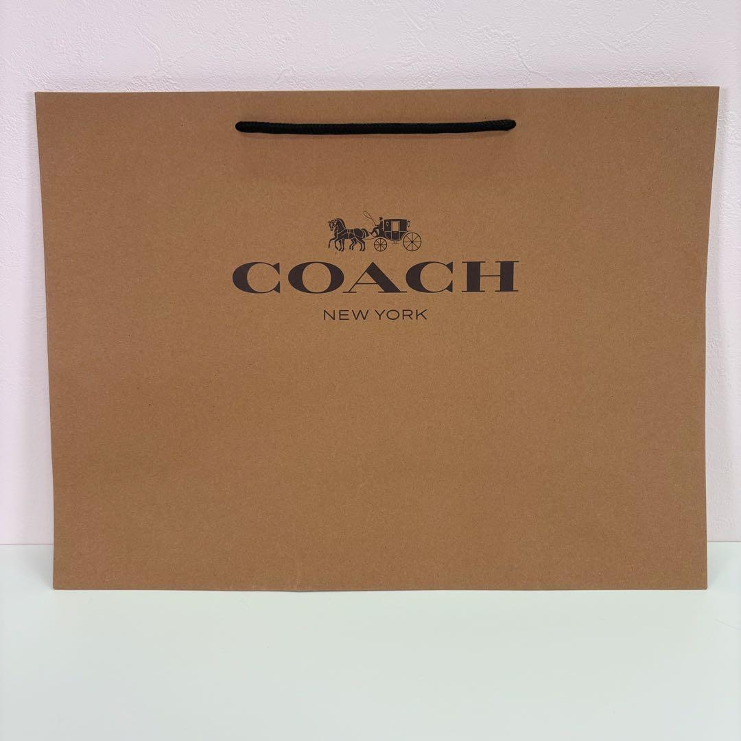 【COACH】 タグ有り カーゴ バックパック アイボリー デニム