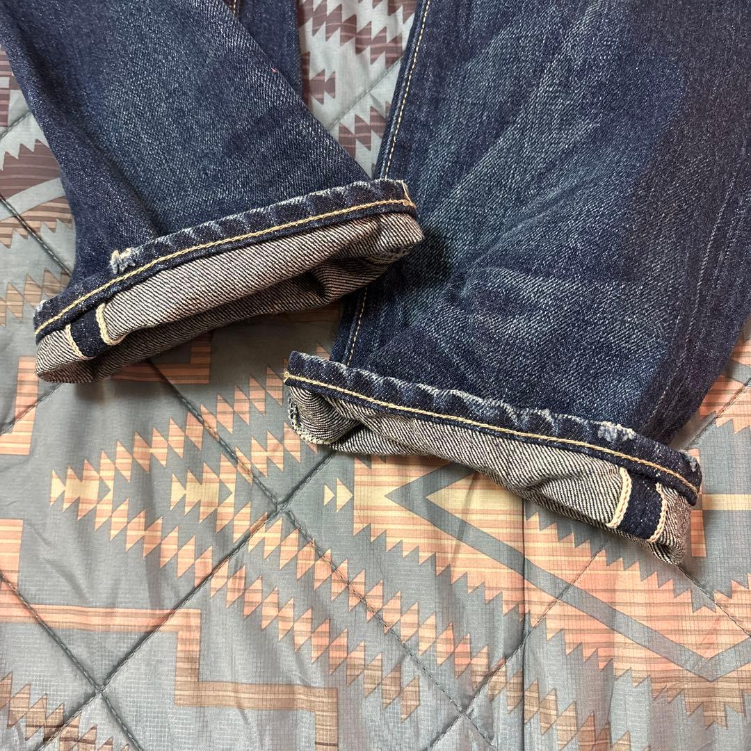 glamb グラム パッチワークデニム M セルビッチ 赤耳