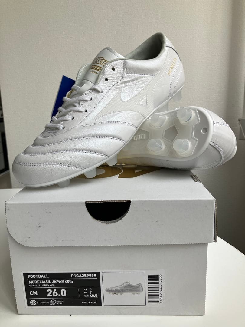 シューズ MIZUNO MORELIA UL JAPAN 40TH 26.0cm