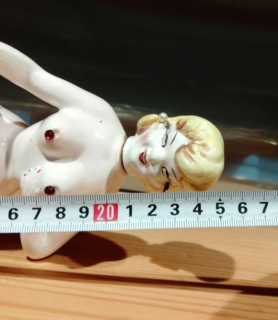 50s 大型 ピンナップ イヤリング デカンタ　エロ ビンテージ