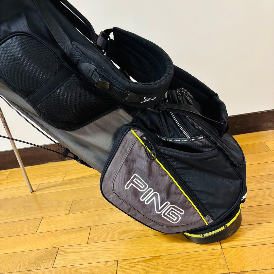 【希少美品】PING Hoofer スタンドバッグ 5分割　送料込み