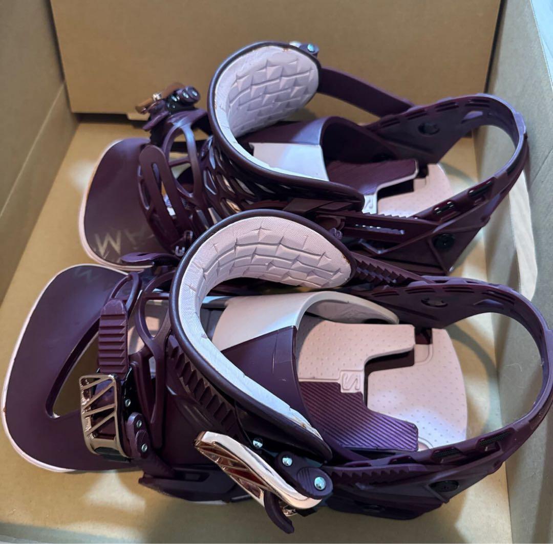 【値下げ可】18-19 SALOMON HOLOGRAM W レディースSサイズ