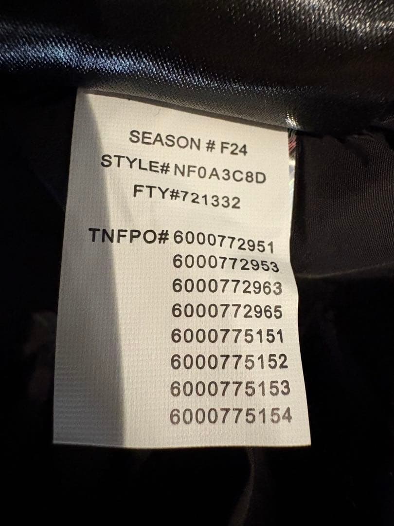 ノースフェイス　ヌプシ　ダウンジャケット L ブラック