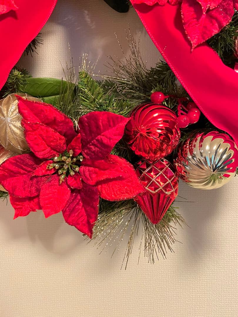 クリスマスリース 特大 70cm