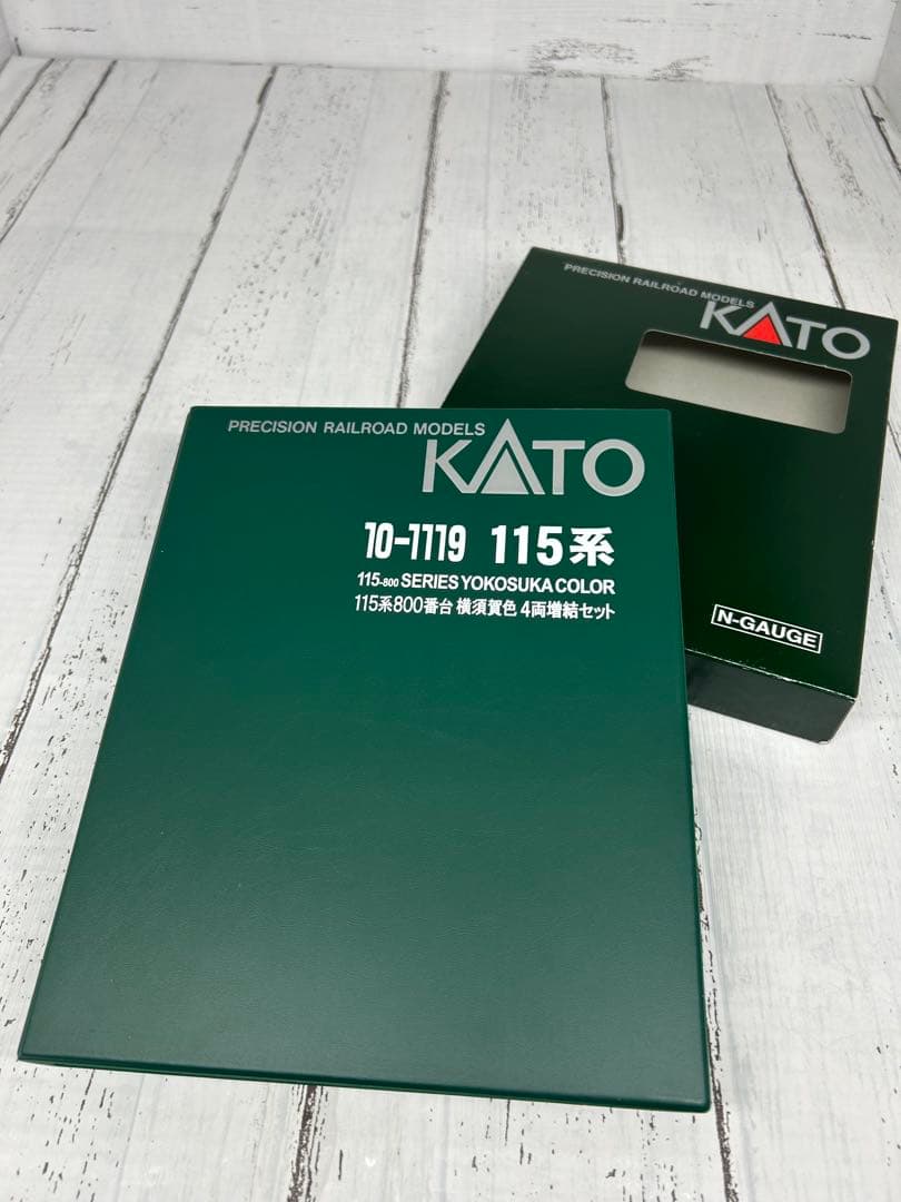 KATO 10-1119 115系 800番台 横須賀色4両増結セット