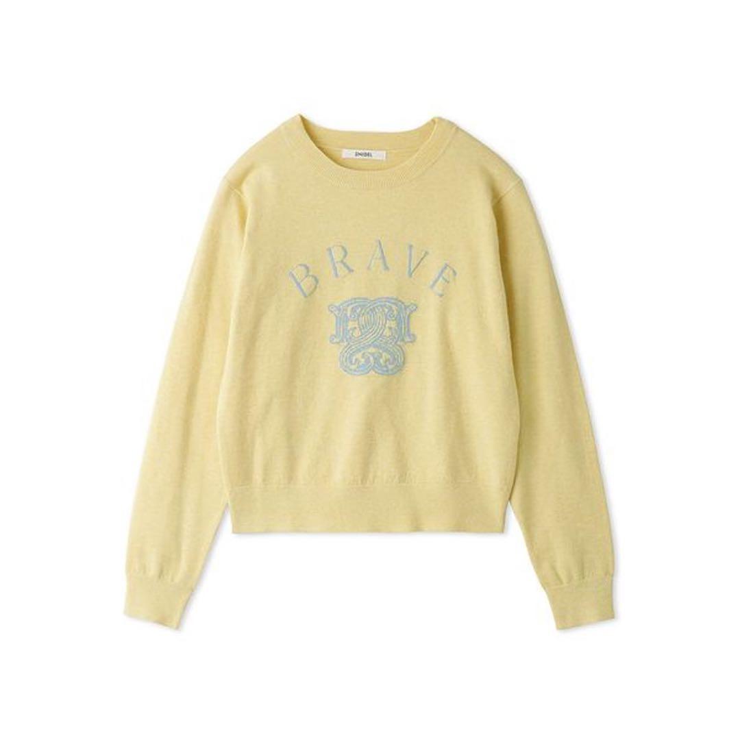 スナイデル SNIDEL モチーフジャガードニットプルオーバー