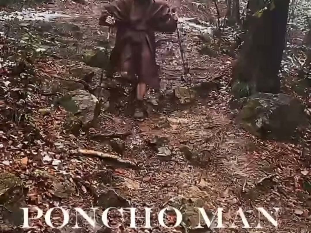 jindaiji mountain works PONCHO MAN PBタープ