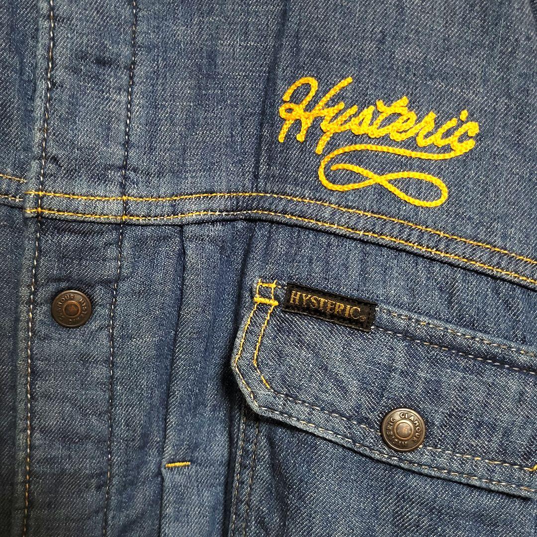 希少L】HYSTERIC GLAMOUR ヴィクセン デニムジャケット 刺繍