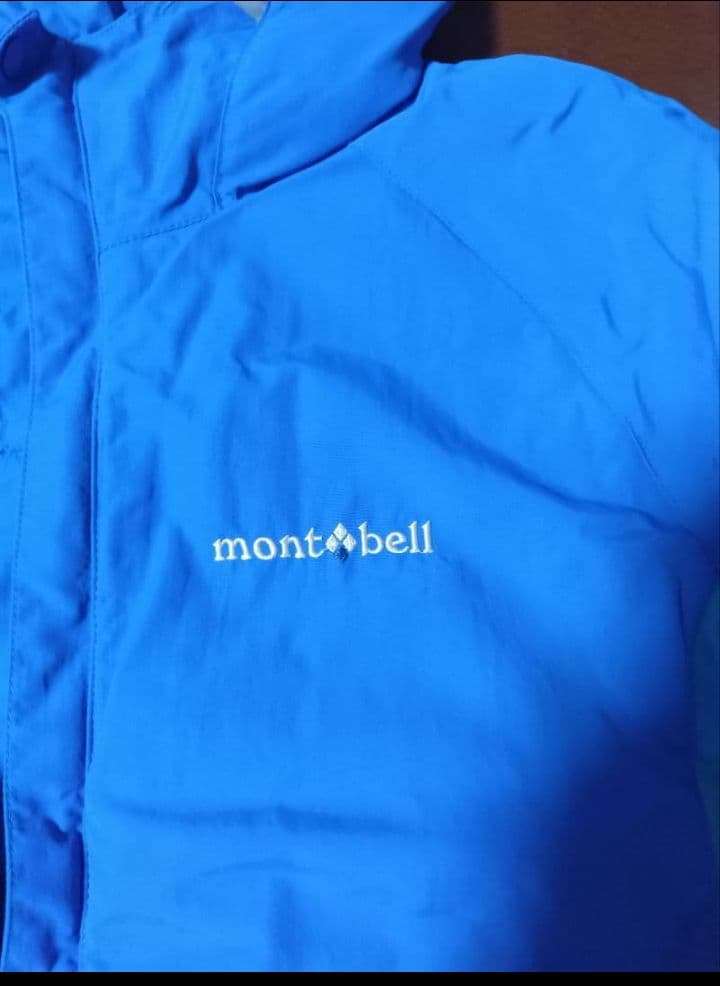 最終お値下げ☆美品☆mont-bell子ども用スキーウェア上下セット150サイズ