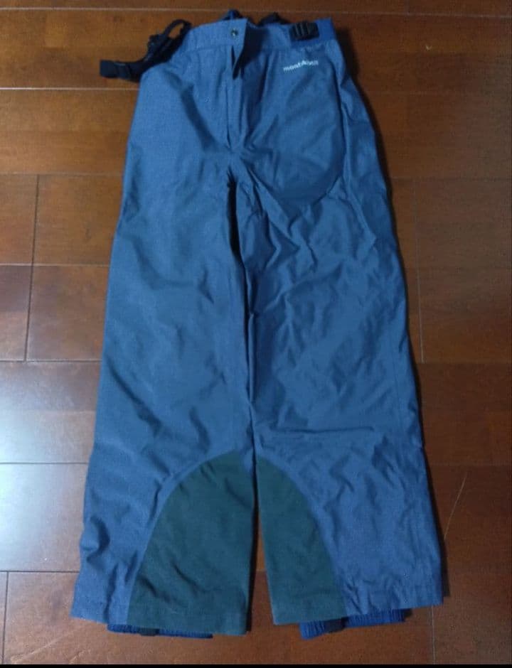 最終お値下げ☆美品☆mont-bell子ども用スキーウェア上下セット150サイズ