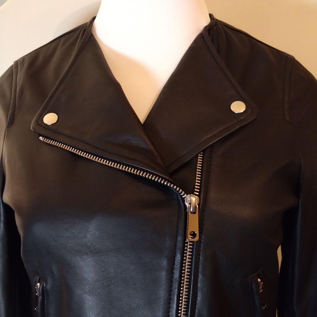 ぴたろさまリクエスト ☆UNITED TOKYO ラムレザーセミダブルライダース