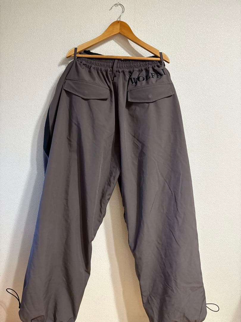 WOLFAI スノーウェア　ボルドーグレー　XL