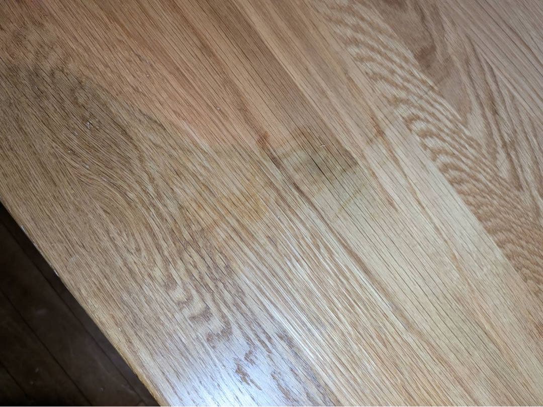 ■送料込■無印 MUJI オーク無垢材デスク 引出足元棚付 学習机 事務テーブル