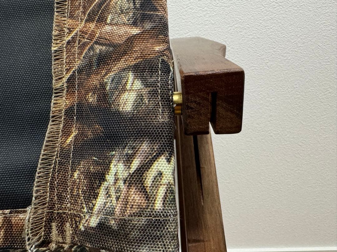 カーミットチェア 同規格品 ウォールナット×真鍮2脚セット