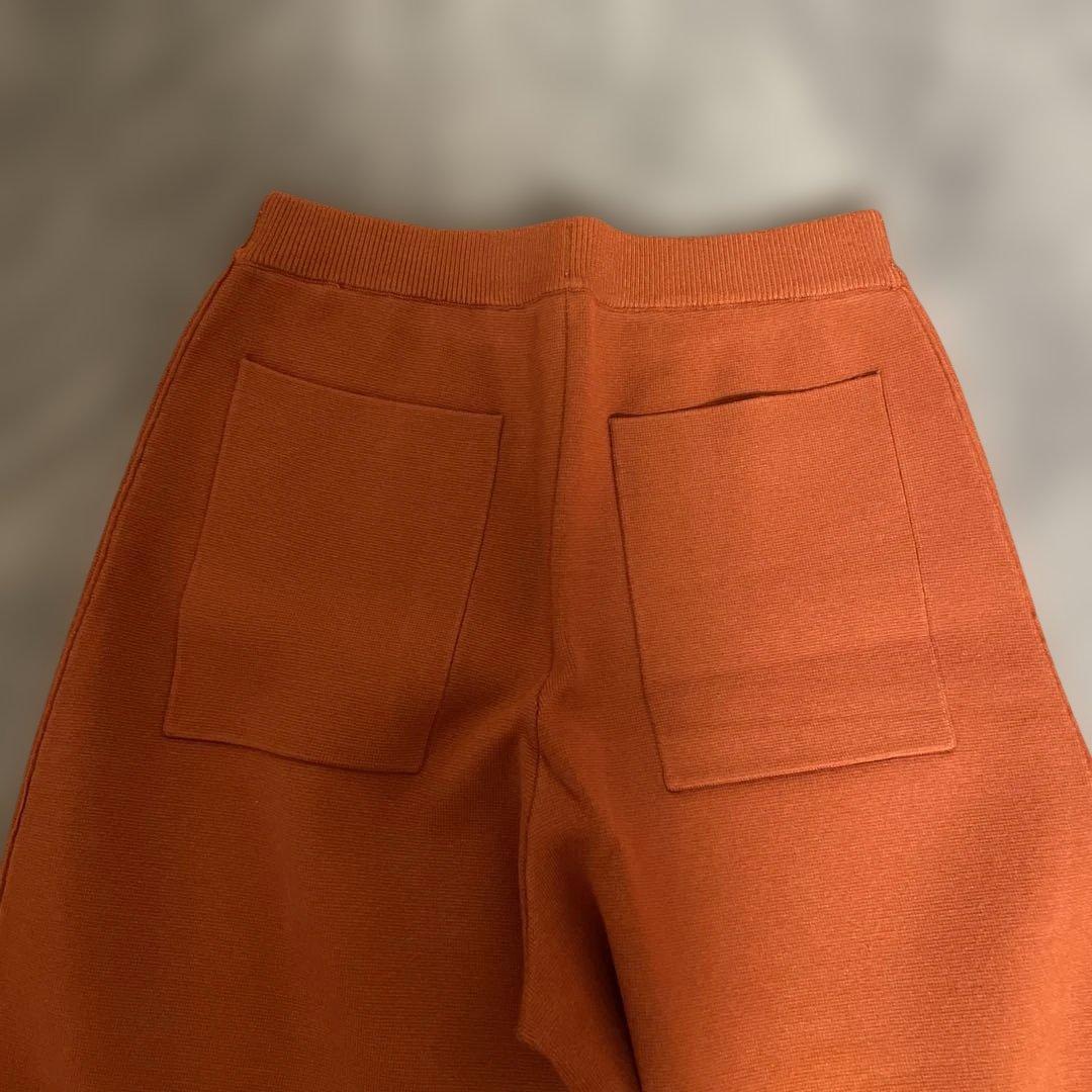 UN3D.・コクーンニットパンツ