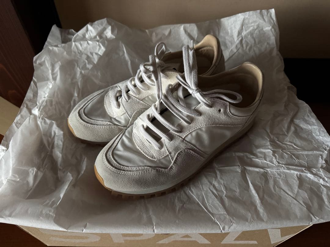 靴 SPALWARTMarathonTrail Low Sneakers white