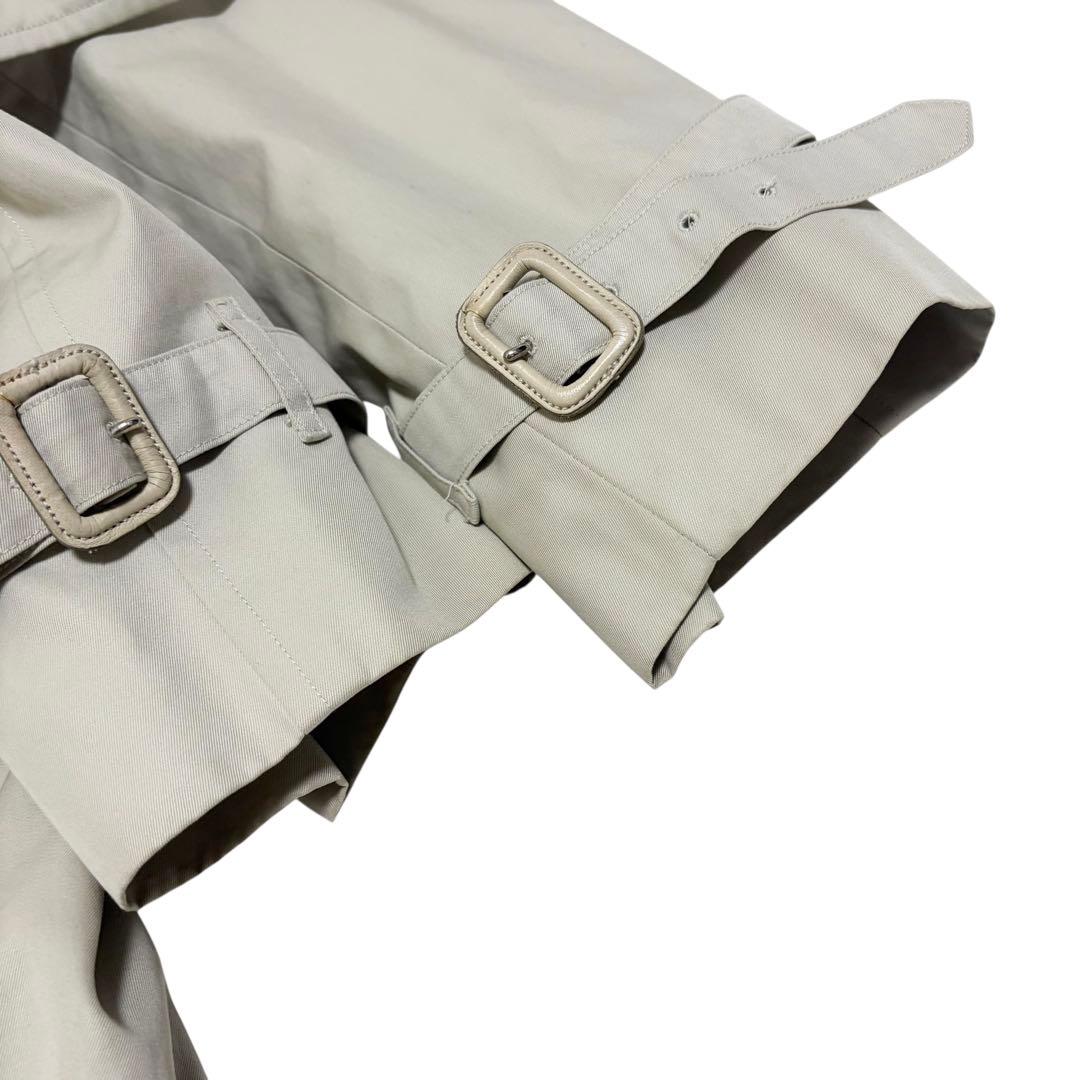 Burberrys バーバリート レンチコートノ バチェックベ ルト付 L