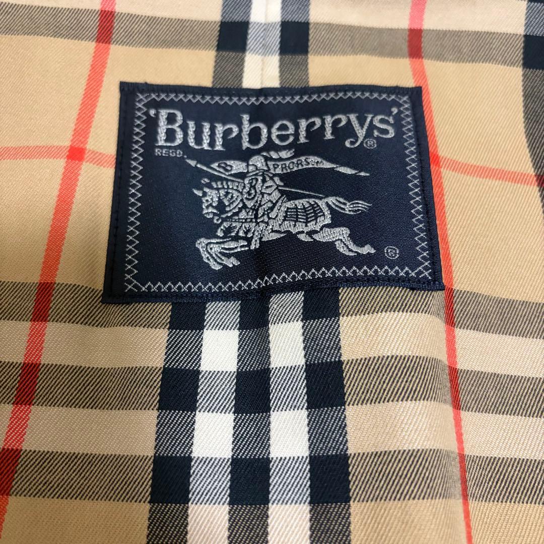 Burberrys バーバリート レンチコートノ バチェックベ ルト付 L