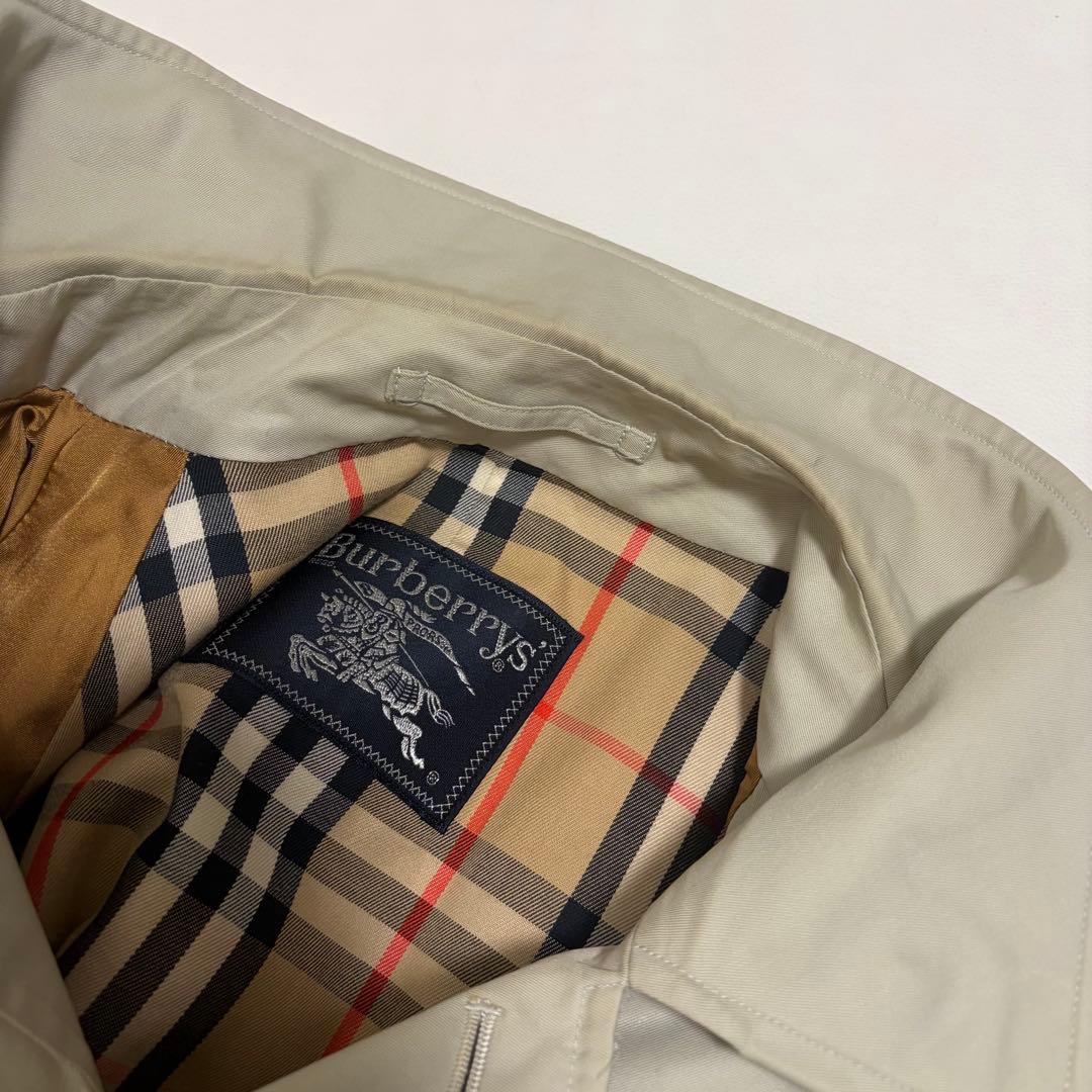Burberrys バーバリート レンチコートノ バチェックベ ルト付 L