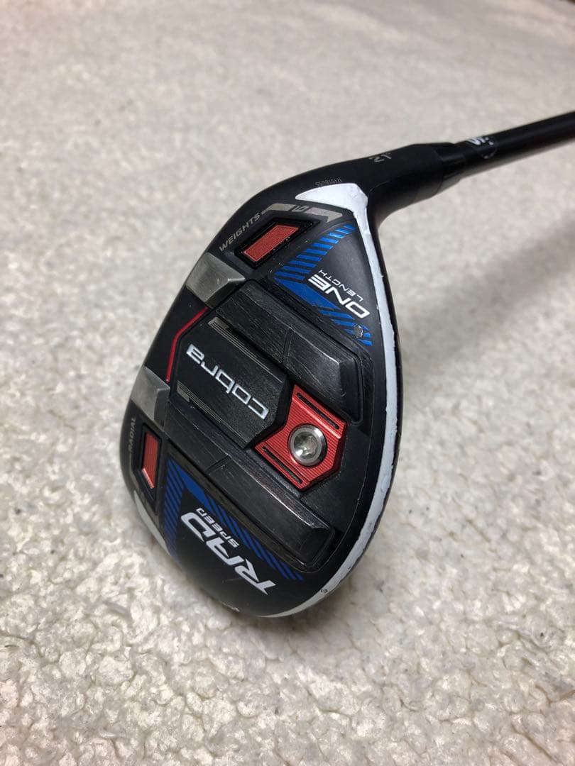 コブラ キング RAD SPEED ワンレングスUT 4番 21° ツアーAD