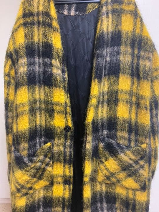 AMIRI モヘアロングコート