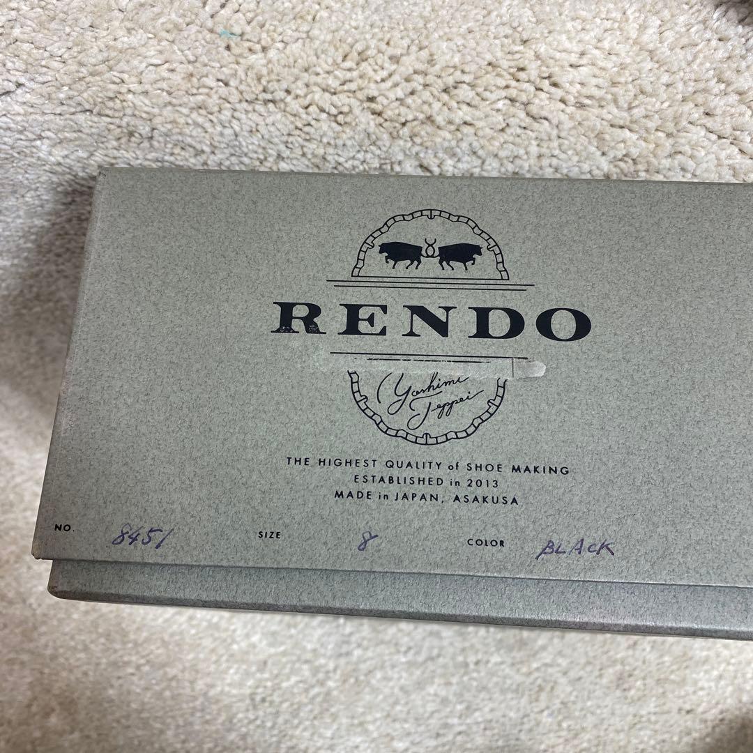 極美品 RENDO レンド 8451 Cap toe oxford レザー 8 - メルカリ