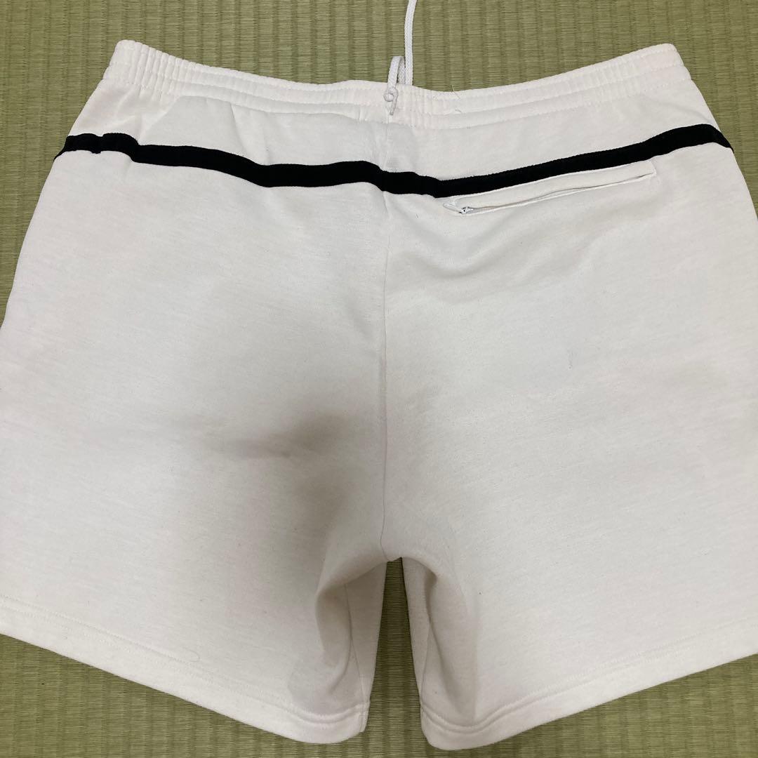 超激レア‼︎90sNIKEテニスロゴ刺繍ホワイトスウェットパンツ L size