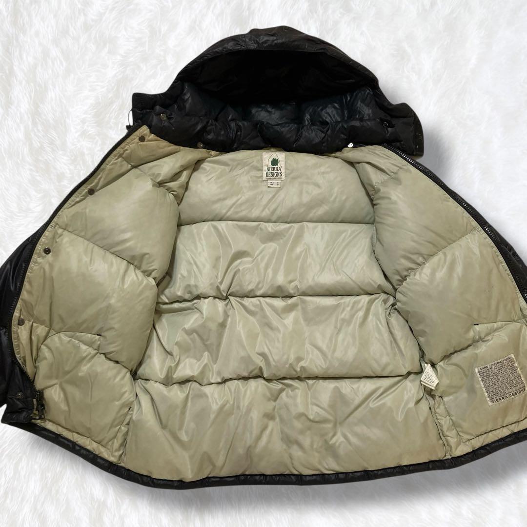 稀美品 SIERRA DESIGNS ダウンジャケット 90s USA製 M