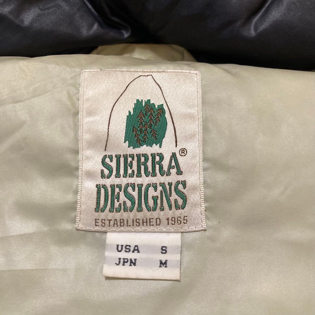稀美品 SIERRA DESIGNS ダウンジャケット 90s USA製 M