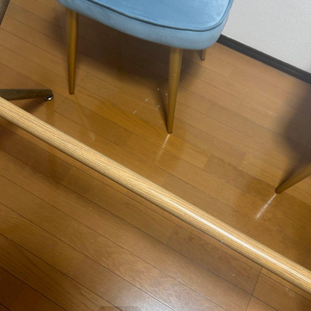 【美品✨総額２０万over／オーダーメイド】　ガラスダイニングテーブル　チェア