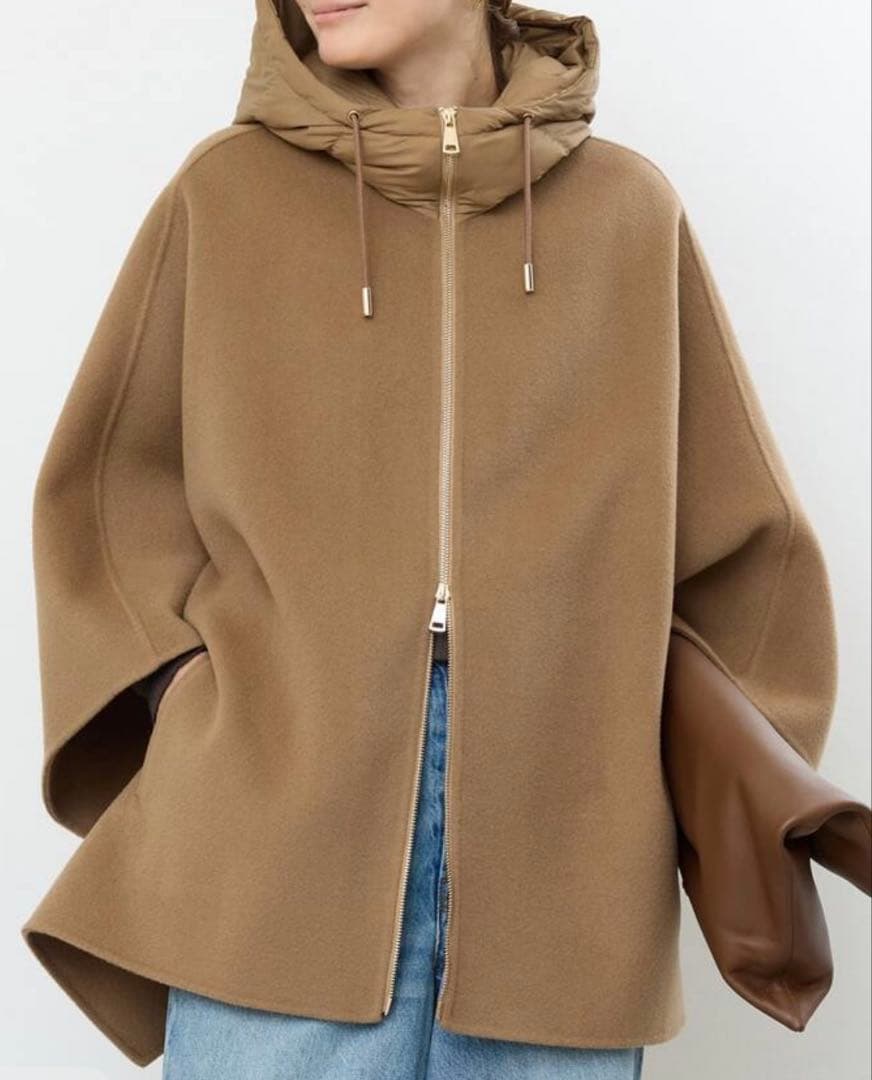 ★Deuxieme Classe★ MY WHITE/マイホワイトCAPE新品★ MY WHITE/マイホワイト】CAPE（ポンチョ・マント）｜Deuxieme Classe