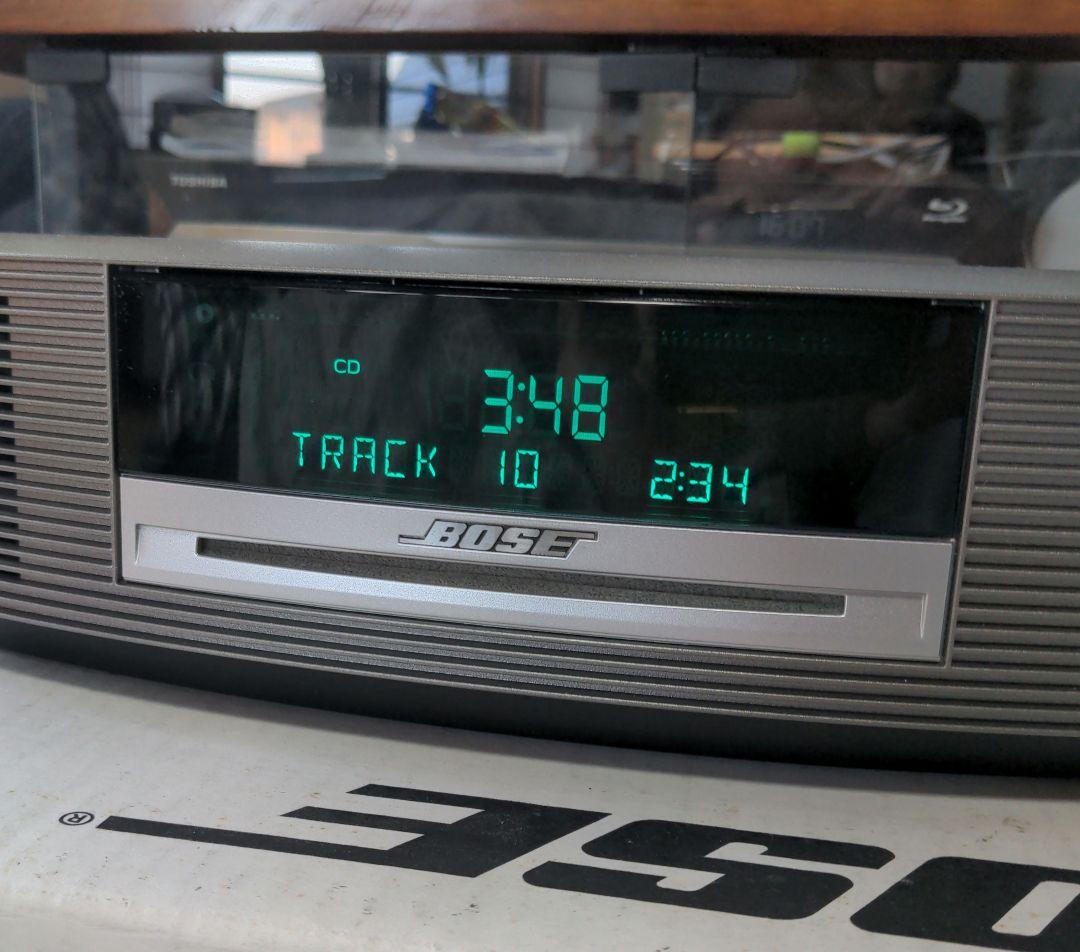 新同外観！新品リモコン！渋銀セット！BOSE Wave Music System