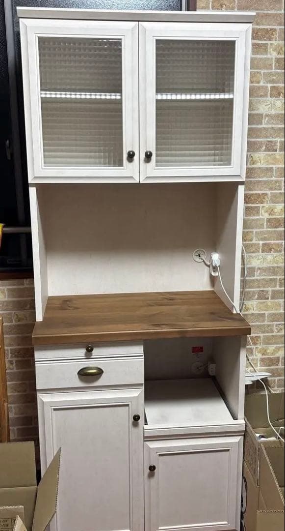 【5/11まで】ホワイト木製レンジボード