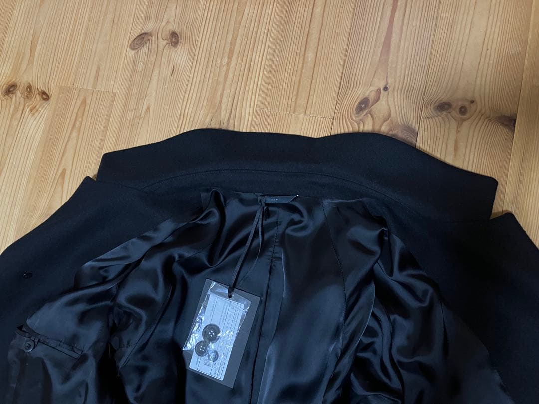 新品 Hevo ステンカラーコート ブラック