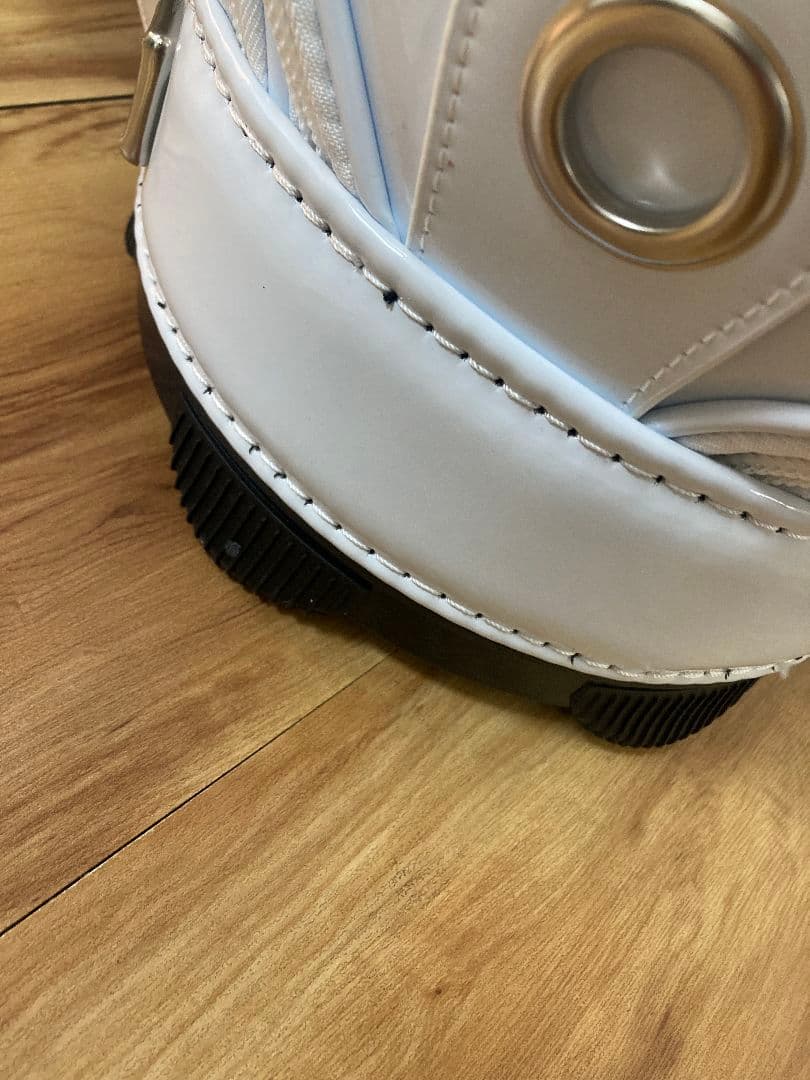 PEARLY GATES ゴルフキャディバッグ ホワイト ゴルフバッグ