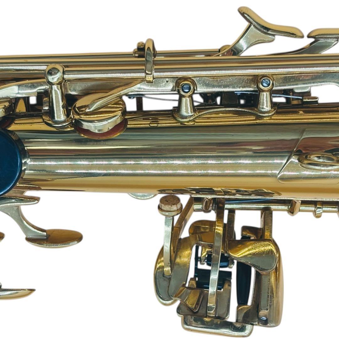 ソプラノサックス SP-650 Jマイケル　彫刻　ゴールド　ケース付き