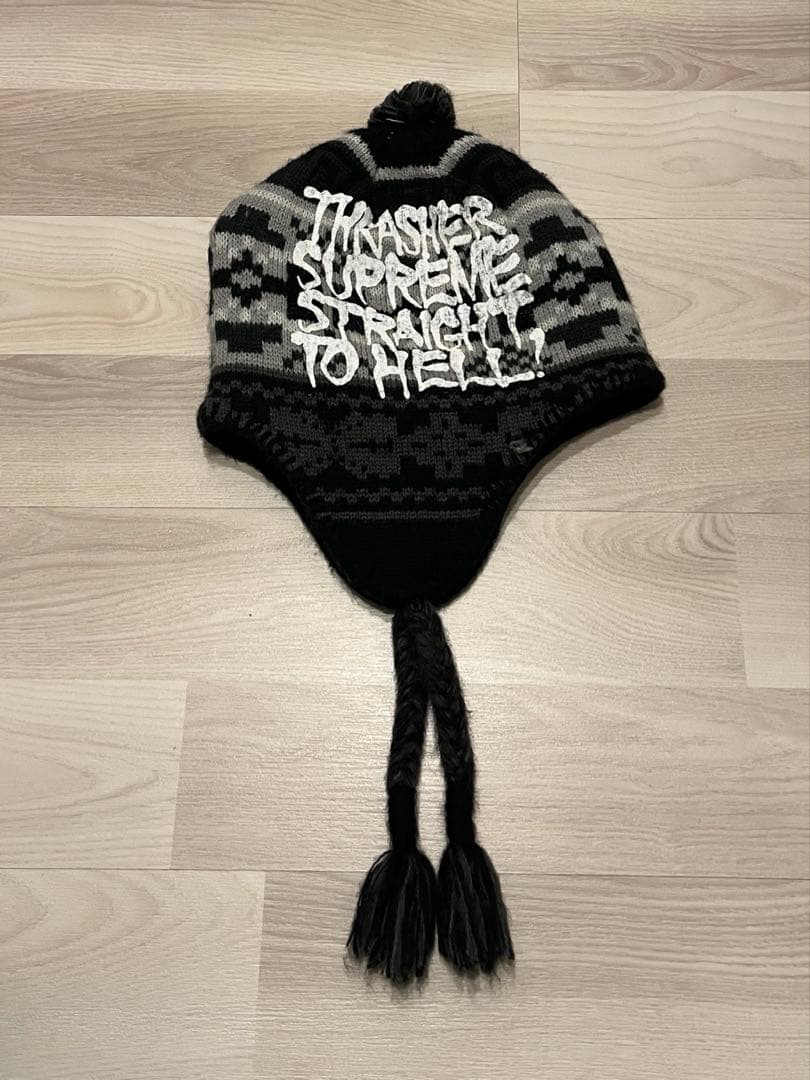 Supreme / Thrasher Earflap Beanie - メルカリ