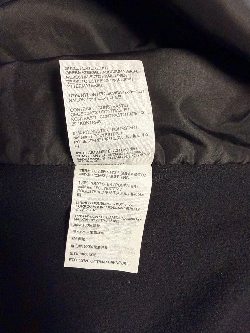 【新品未使用】アークテリクス　アトムフーディ　L 黒