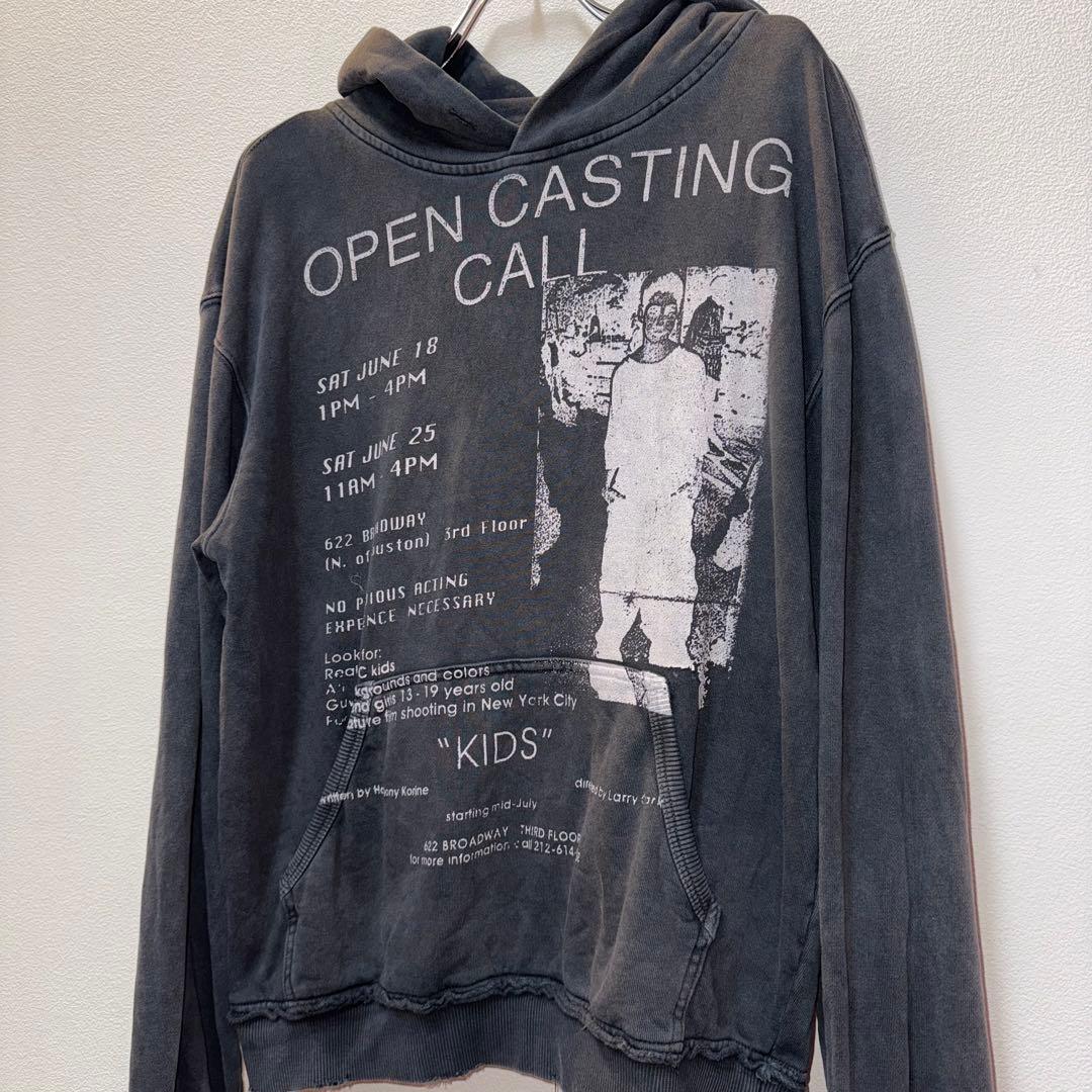 トップス Jaded London Open Casting Black Hoodie
