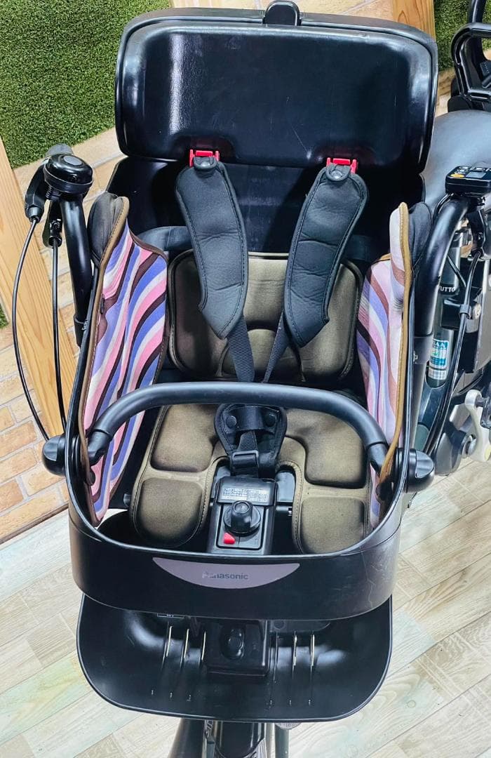 大容量No1モデル パナソニックギュット子供乗せ電動アシスト H3171