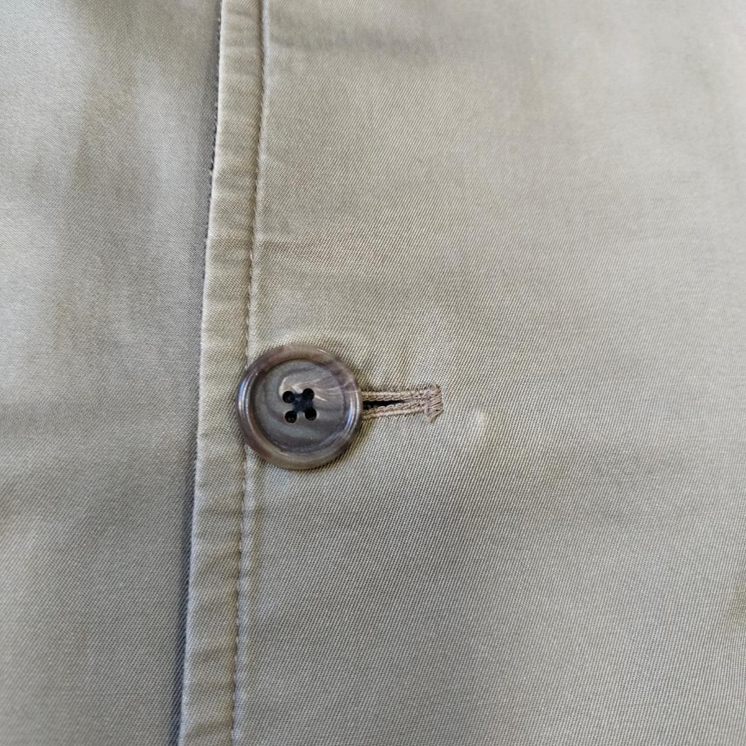 70s 80s USA製 ブルックスブラザーズ ステンカラーコート ウール