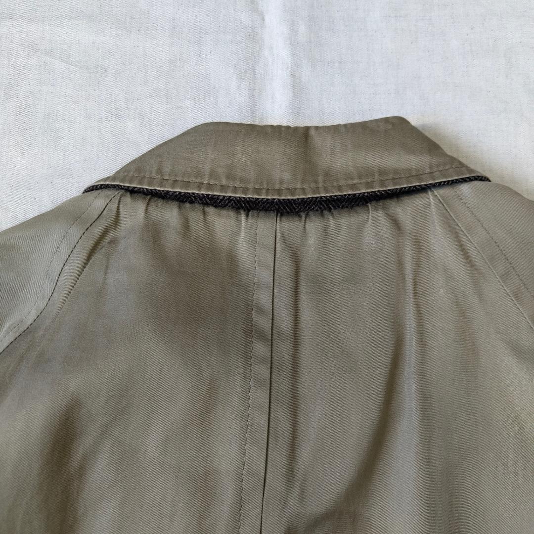 70s 80s USA製 ブルックスブラザーズ ステンカラーコート ウール