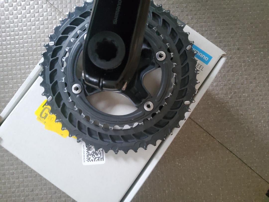 Shimano 105 クランクセット ブラック 165mm 50/34