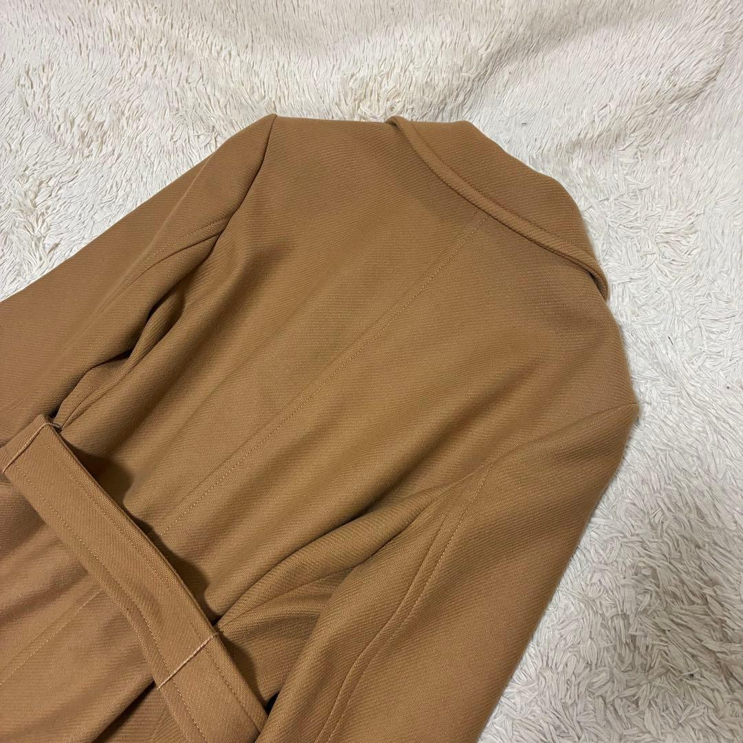 ZARA 美品 マンテコ ベルト キャメル ベージュ ロングコート