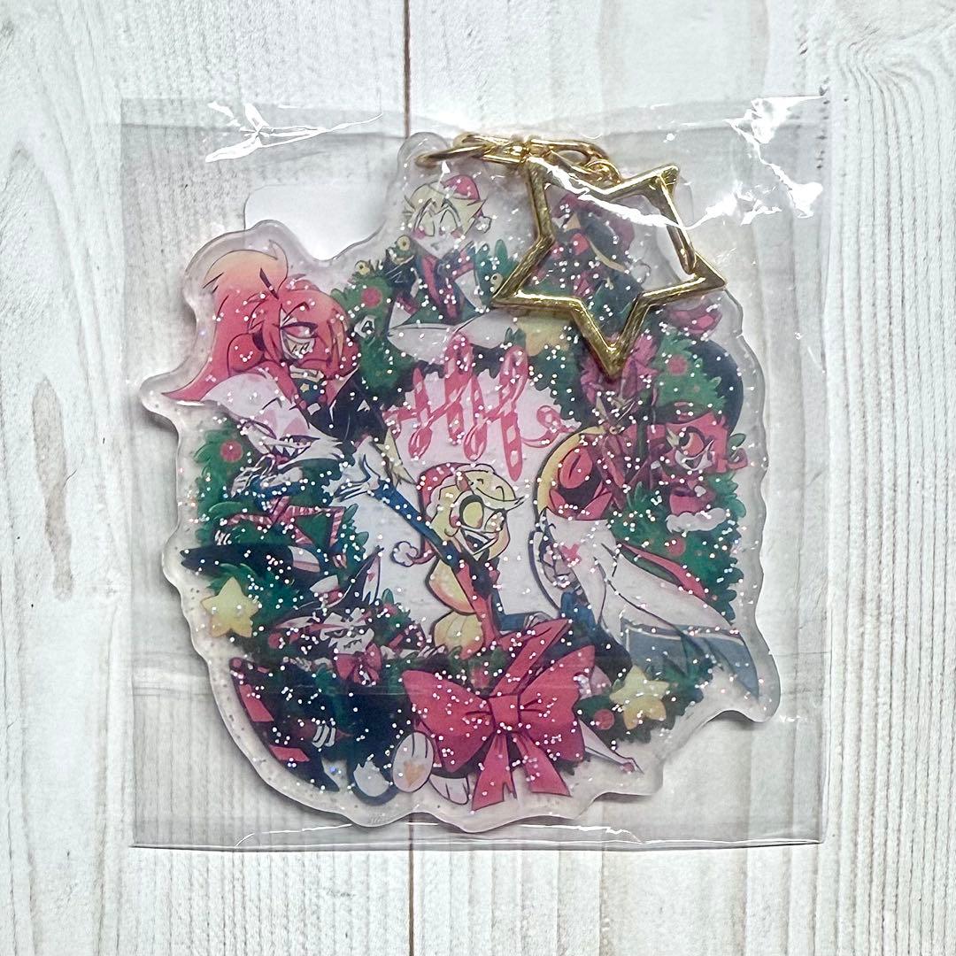 ハズビンホテル ホリデー アクリルキーホルダー ホテルスタッフ - メルカリ